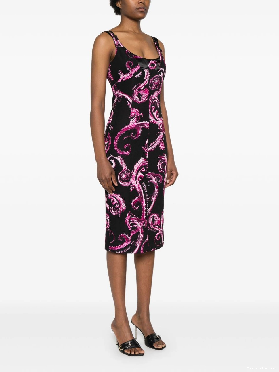 Cheap midi dress Women Couture Couture-print Chromo Jeans Versace 0707